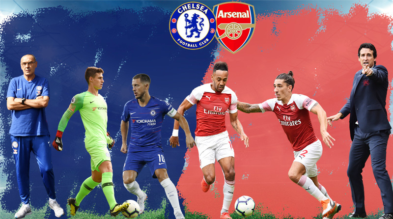 Trực tiếp Arsenal và Chelsea: Bắt vía chủ nhà