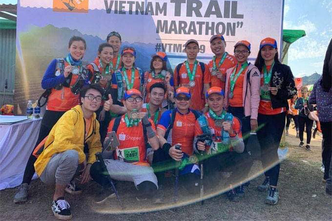Mê đắm đường chạy tuyệt đẹp của giải Vietnam Trail Marathon 2019