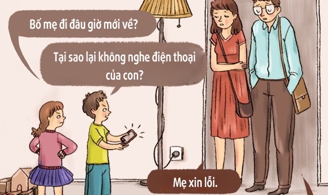 Những mẩu hội thoại “nếu con cái nói câu của cha mẹ” đáng suy ngẫm