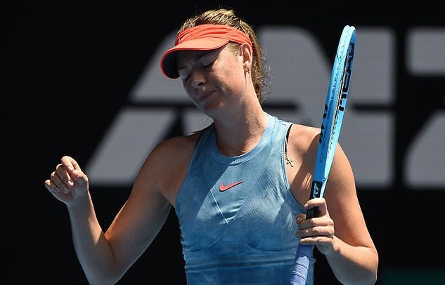 Sharapova dừng bước ở vòng 4 Australia Mở rộng