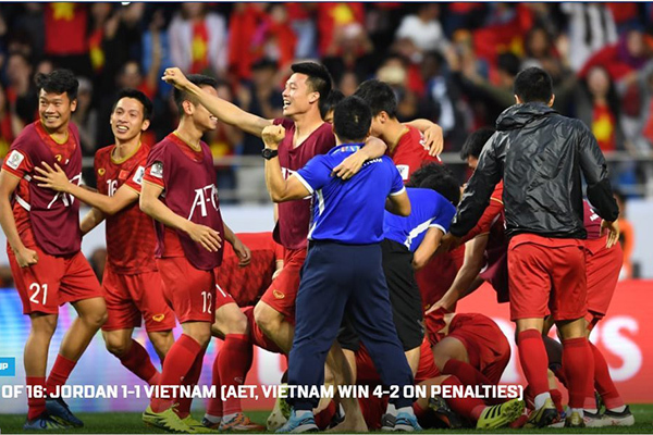 Việt Nam bay vào tứ kết Asian Cup: Thủ tướng biểu dương tinh thần quả cảm