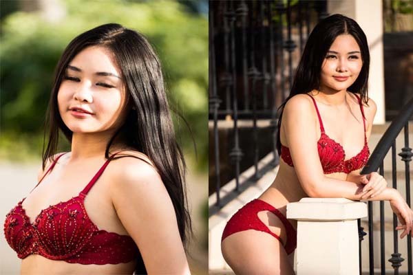 Ngân Anh gây tranh cãi khi diện nội y giữa dàn người đẹp mặc bikini