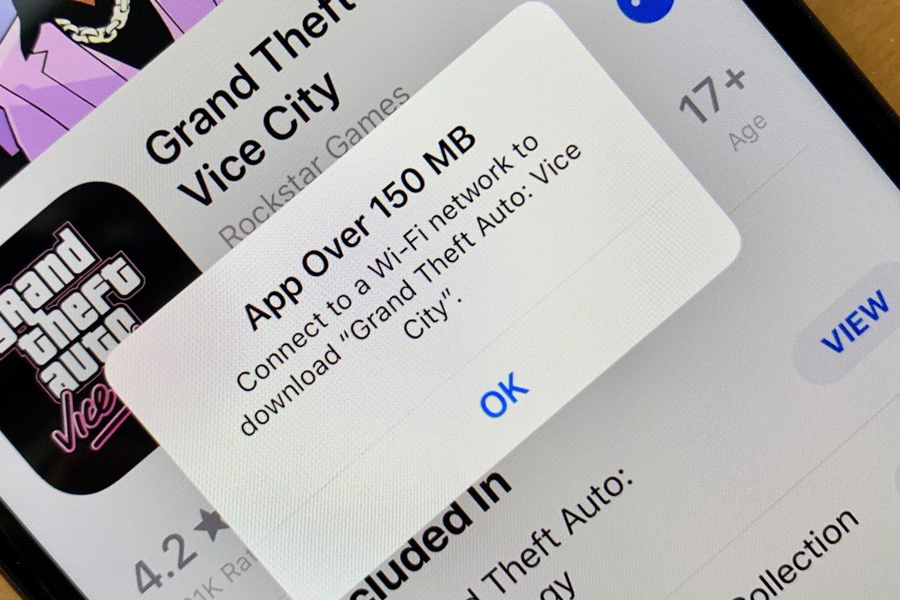 Cách tải ứng dụng trên 150 MB bằng 3G/4G trên iPhone