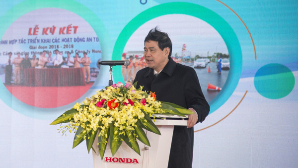 Honda VN phối hợp triển khai các hoạt động ATGT 2019-2021