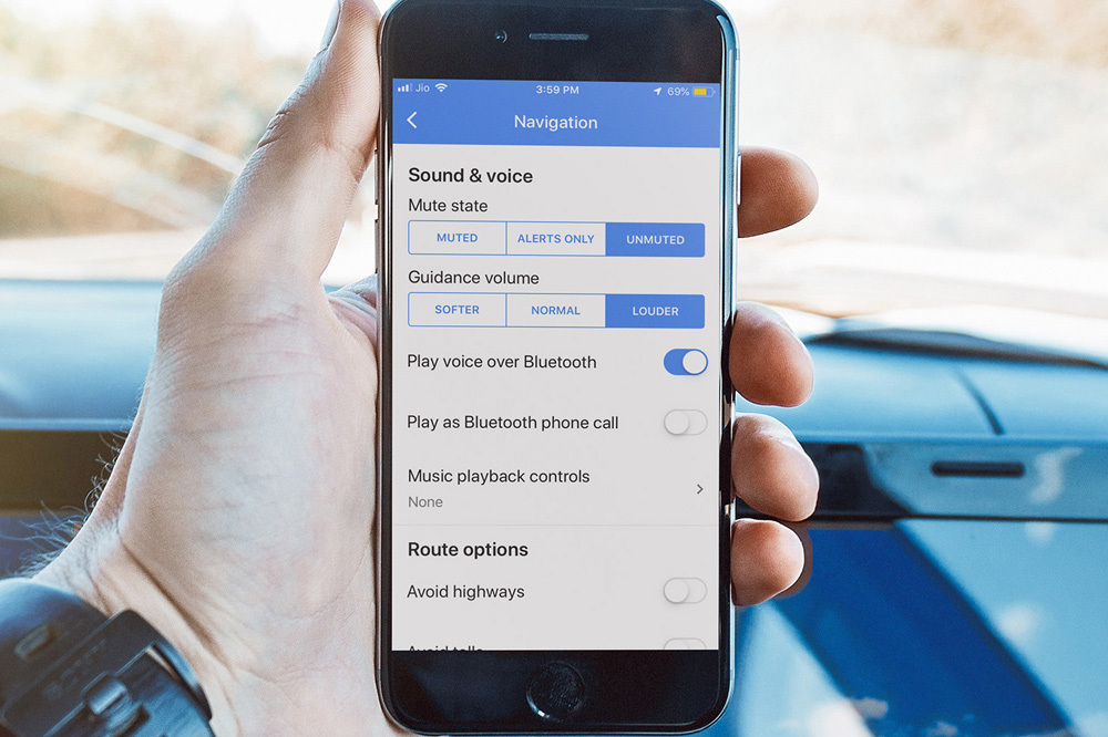 Cách tăng âm lượng chỉ đường của Google Maps