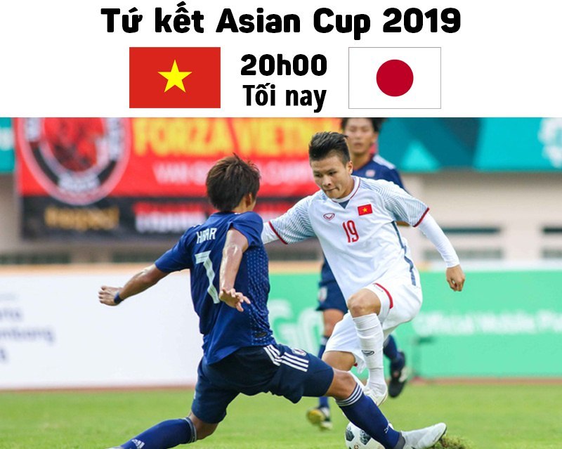 Link xem trực tiếp Việt Nam vs Nhật Bản, 20h ngày 24/1