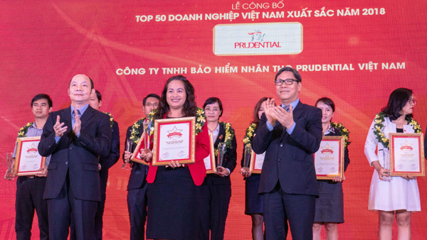 Prudential - DN bảo hiểm nhân thọ xuất sắc nhất Việt Nam