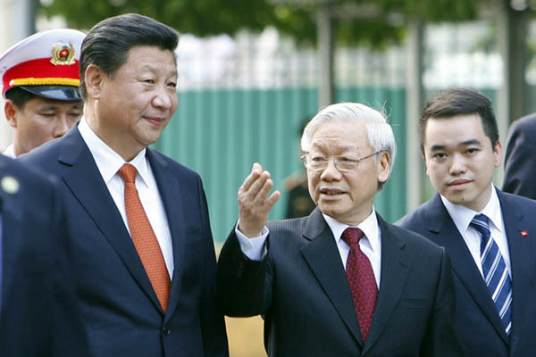 Tổng bí thư, Chủ tịch nước Việt Nam - Trung Quốc gửi thư chúc mừng năm mới