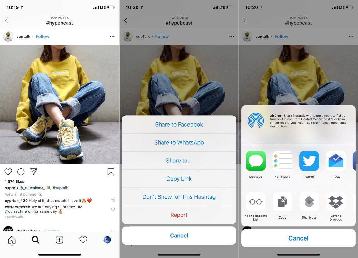 8 phím tắt nâng cao trải nghiệm Instagram trên iPhone