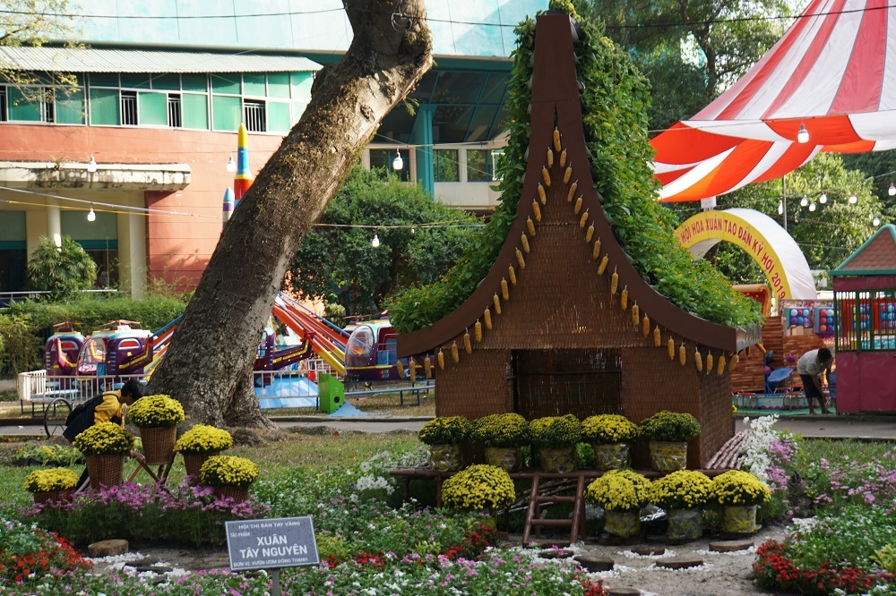 3.000 kỳ hoa dị thảo ở Hội hoa xuân lớn nhất Sài Gòn