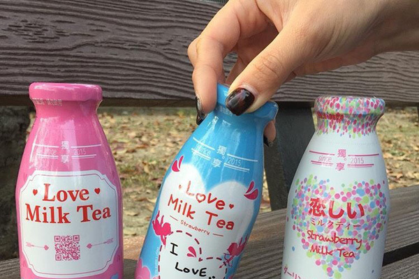 Trà sữa đóng chai Love Milk Tea ra mắt hương vị mới