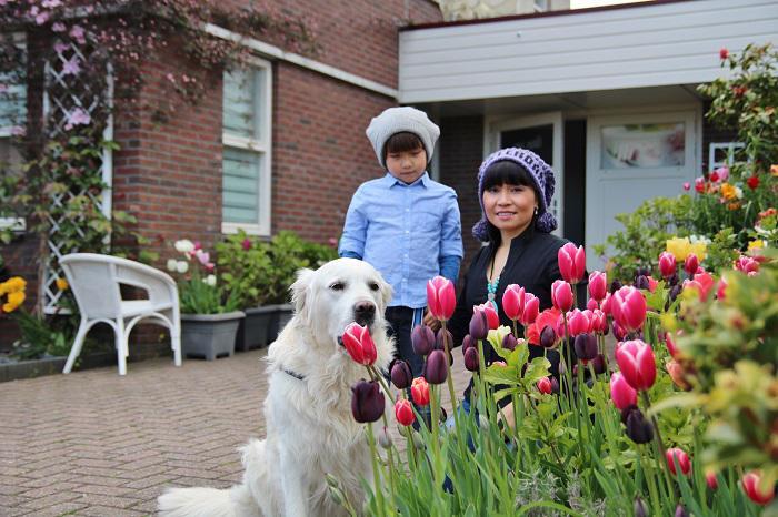 Ngắm khu vườn rực rỡ sắc hoa của mẹ Việt ở Hà Lan