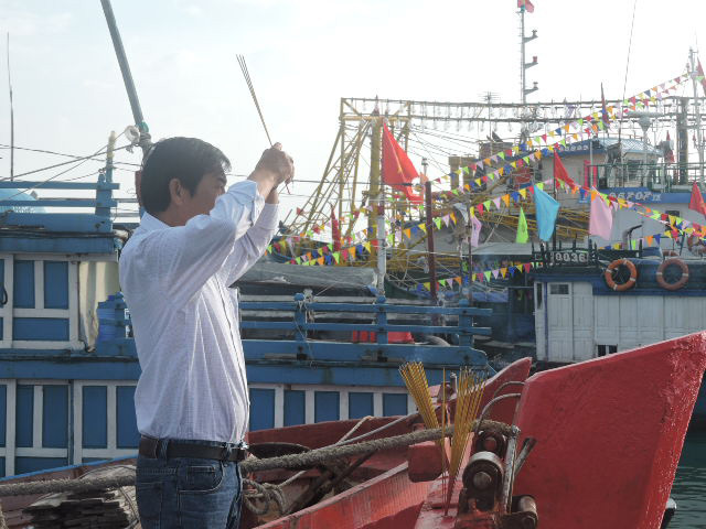 Lễ mở cửa biển của ngư dân quê hương Hải đội Hoàng Sa