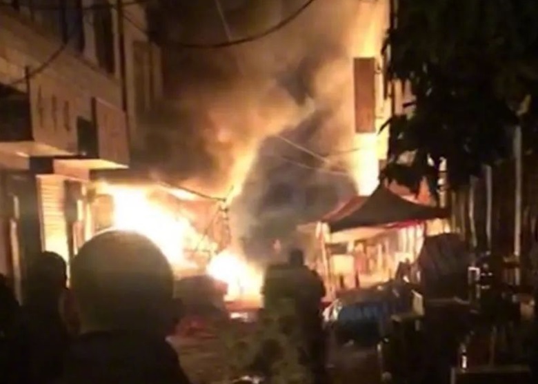 Cháy cửa hàng pháo ở TQ, 5 người thiệt mạng