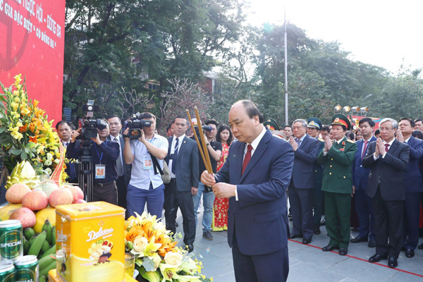 Thủ tướng dự lễ kỷ niệm 230 năm chiến thắng Ngọc Hồi - Đống Đa