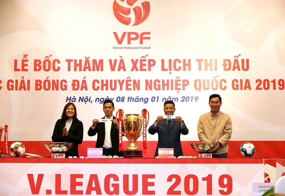 Lịch thi đấu bóng đá V-League 2019
