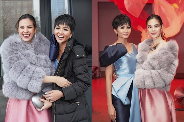 H'Hen Niê và Hoa hậu Hoàn vũ Catriona Gray thân thiết bên nhau ở New York