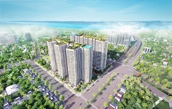 Imperia Sky Garden dần hoàn thiện