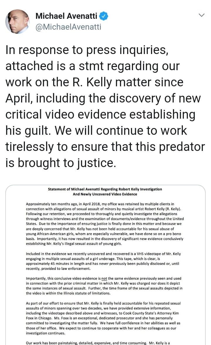 R. Kelly lộ băng sex lạm dụng tình dục thiếu nữ 14 tuổi