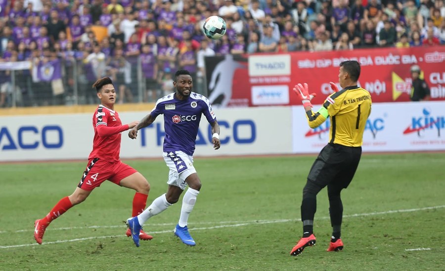Video bàn thắng Hà Nội FC 2-0 B.Bình Dương