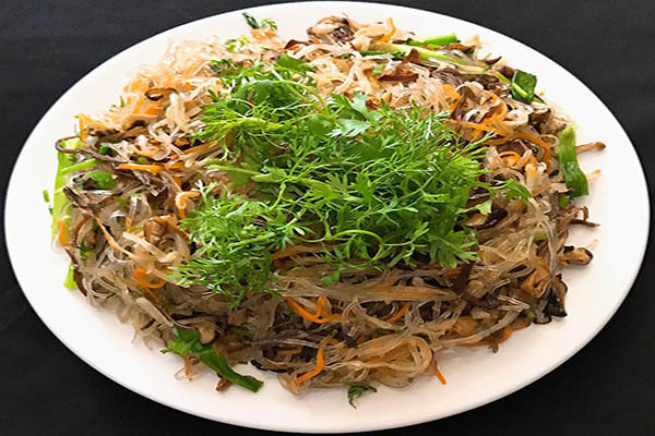 Cách làm miến xào chay cho ngày Rằm