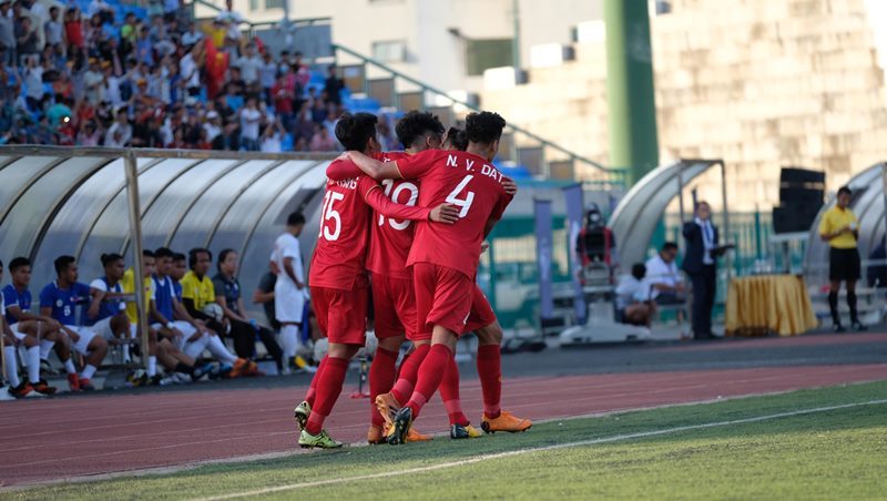 Video bàn thắng U22 Việt Nam 2-1 U22 Philippines