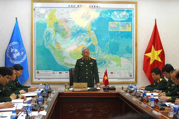 Đội Công binh Việt Nam chuẩn bị tham gia gìn giữ hòa bình LHQ