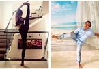 Bắt chước tư thế tập yoga của vợ, MC Quyền Linh khoe hình ảnh 'khó đỡ'