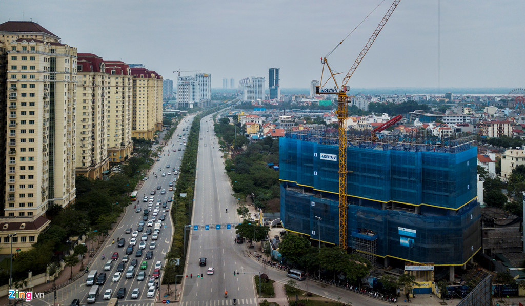 Đường mở đến đâu, chung cư cao tầng mọc đến đó ở tây Hồ Tây