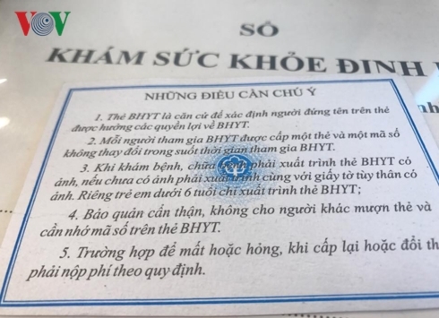 Thẻ BHYT 2019: Các qui định cần biết khi khám, chữa bệnh