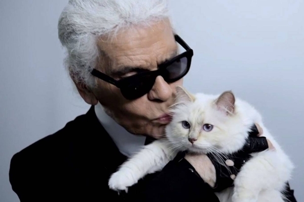 Ông hoàng thời trang có thể để lại tài sản 195 triệu USD cho ‘người tình’ mèo