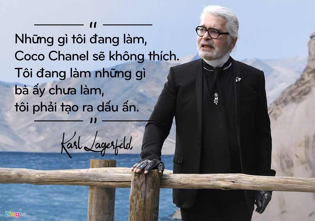 Karl Lagerfeld từng khẳng định: 'Với thời trang, tôi là kẻ cuồng dâm'