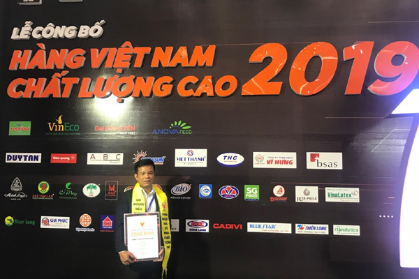Wincofood nhận danh hiệu Hàng Việt Nam chất lượng cao 2019