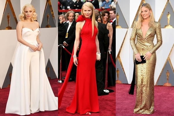 Những bộ cánh ấn tượng nhất trên thảm đỏ Oscar