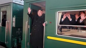 Hình ảnh lễ tiễn Chủ tịch Kim Jong Un khởi hành đến Việt Nam