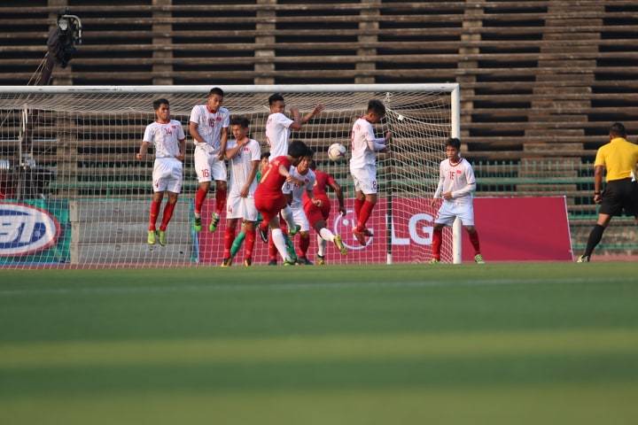 Video bàn thắng U22 Việt Nam 0-1 U22 Indonesia