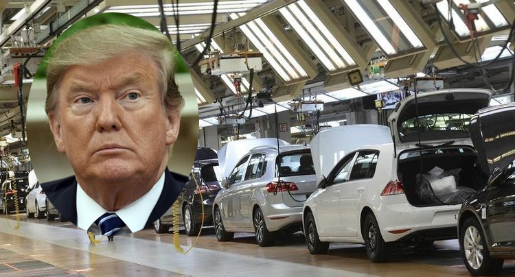 Tổng thống Donald Trump lại dọa tăng thuế ô tô nhập từ EU