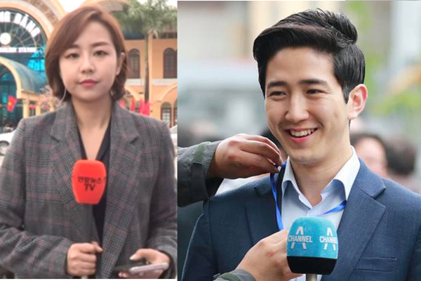 Nhan sắc gây chú ý của phóng viên quốc tế tác nghiệp tại Việt Nam