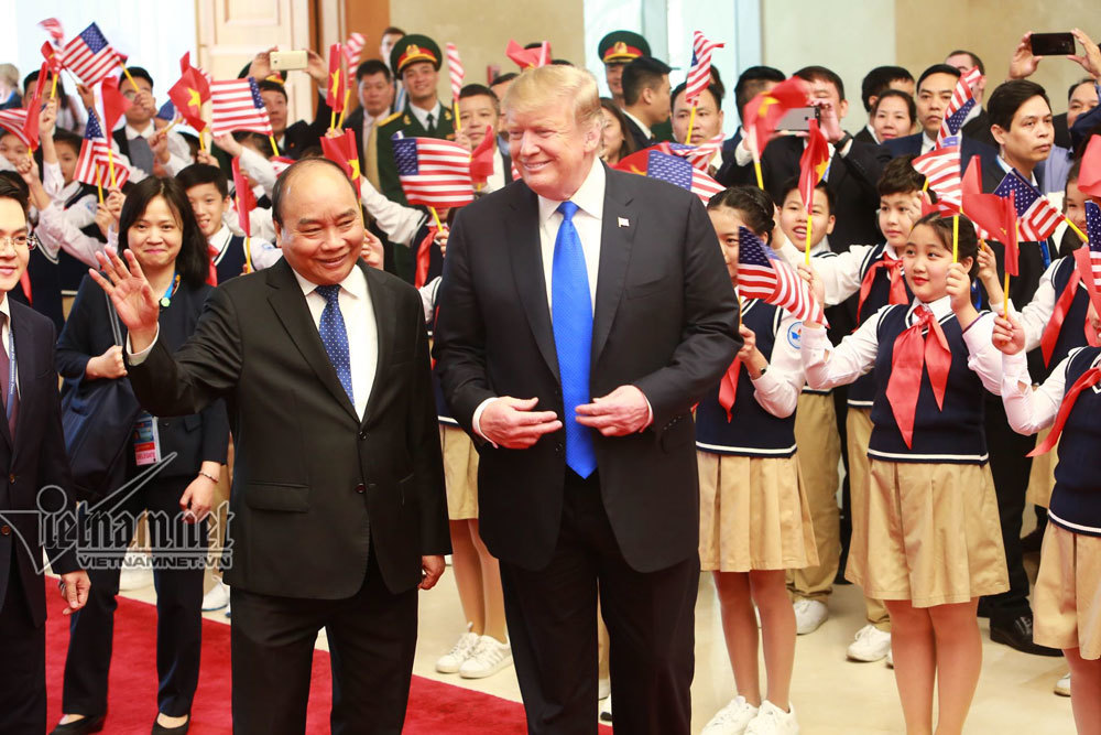 Thủ tướng Nguyễn Xuân Phúc hội kiến với Tổng thống Donald Trump