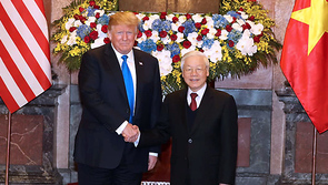 Tổng bí thư, Chủ tịch nước tiếp Tổng thống Donald Trump