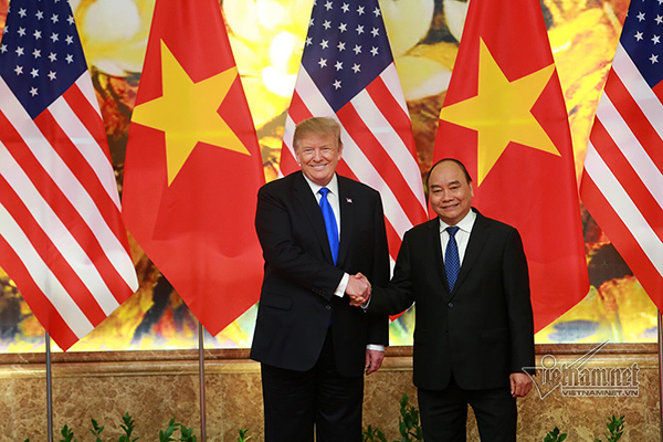 Thủ tướng Nguyễn Xuân Phúc hội kiến với Tổng thống Donald Trump