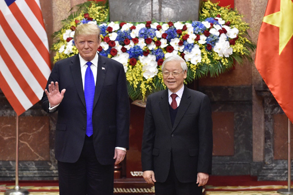 Tổng thống Trump ca ngợi sự phát triển mạnh mẽ của Việt Nam