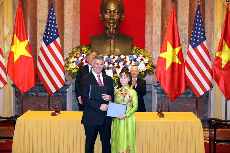 Dấu ấn đặc biệt của nữ tỷ phú Việt trong chuyến đi  TT Trump tới Việt Nam