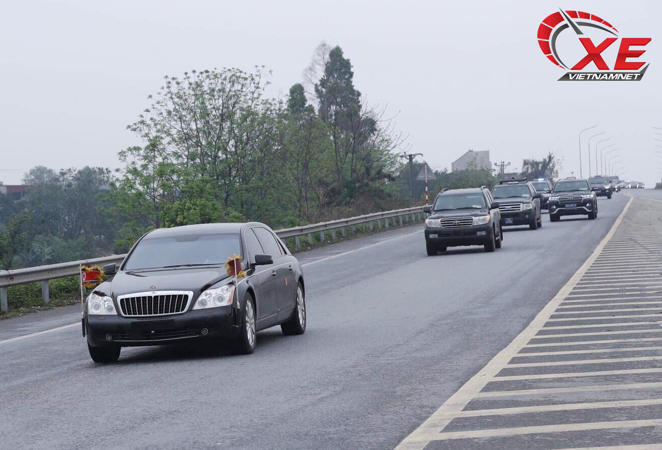 Maybach 62S, em gái Kim Jong