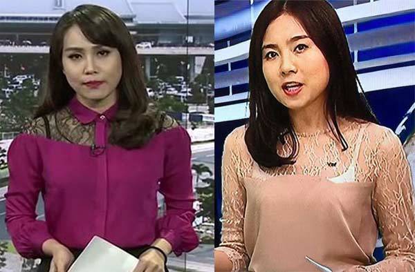 MC Diệu Linh, MC Bóng đá TV, MC mặc gợi cảm khi lên sóng