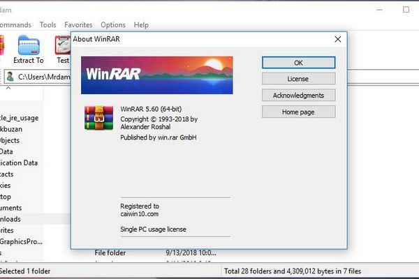 Nâng cấp WinRAR ngay nếu bạn không muốn bị ‘tấn công mạng’