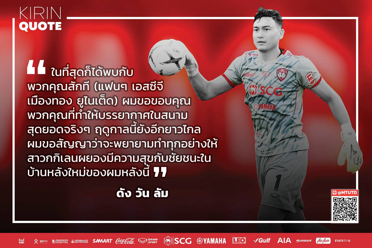 Lịch thi đấu vòng 4 Thai League của Xuân Trường, Văn Lâm