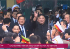Ông Kim Jong-un vẫy chào người dân, lên tàu về nước