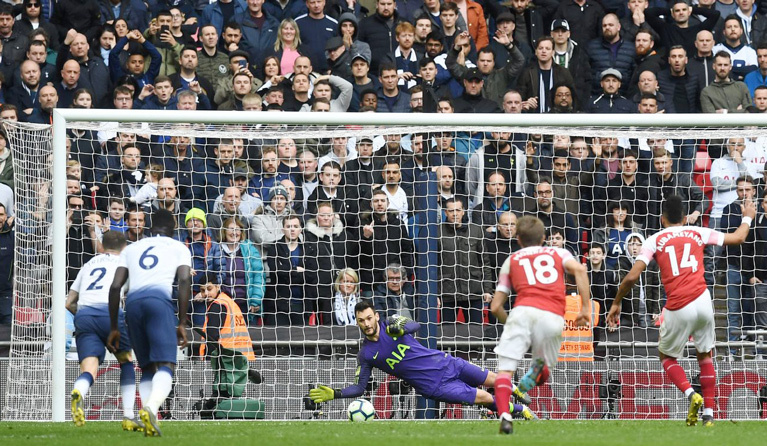 Aubameyang hỏng 11m, Arsenal tuột chiến thắng trước Tottenham