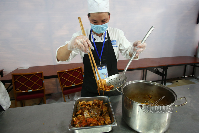 Chuyện chưa kể nơi bếp ăn đại bản doanh 3.000 người ở Thượng đỉnh Mỹ-Triều